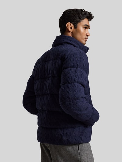 Polo Ralph Lauren Strickjacke aus Wolle mit Zweiwege Reißverschluss Marine 5