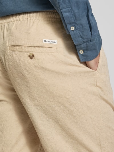 Marc O'Polo Relaxed Fit Bermudas aus reiner Baumwolle Sand 3