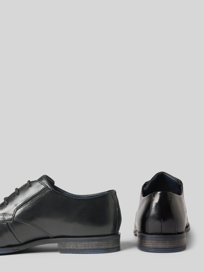 bugatti Derby-Schuhe aus echtem Leder Modell "GAPO" Black 2