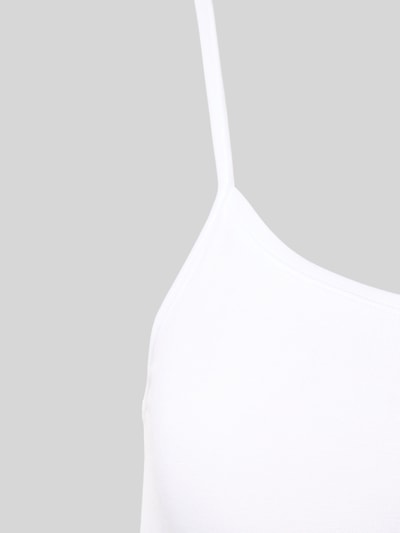 Hanro Top met bandjes en ronde hals Wit - 2