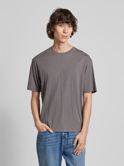 Jack & Jones T-Shirt mit Rundhalsausschnitt Modell 'BRADLEY' Mittelgrau 4