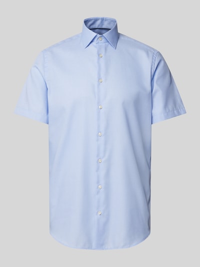 Christian Berg Men Regular Fit Business-Hemd mit Kentkragen Bleu 2