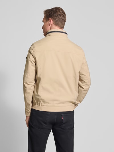 bugatti Regular Fit Jacke mit Stehkragen Camel 5