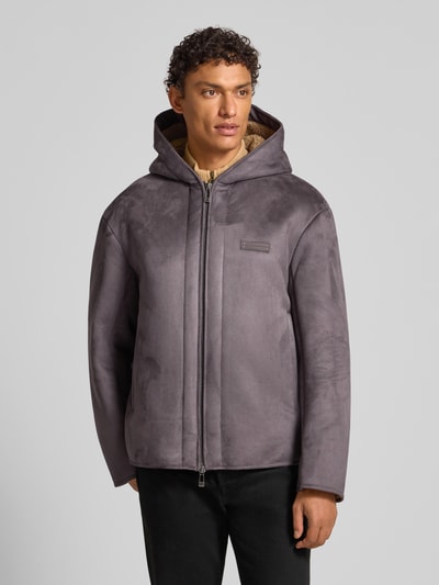 ARMANI EXCHANGE Kurtka z kapturem Średnioszary 4