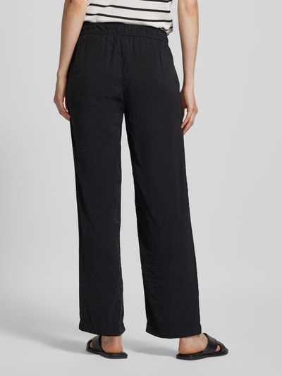 Toni Dress Regular Fit Hose mit elastischem Bund Modell 'Summer' Black 5