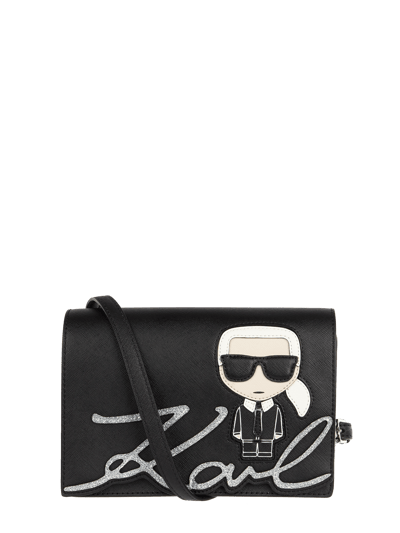 Karl Lagerfeld Crossbody Bag mit Saffiano-Struktur Black 2