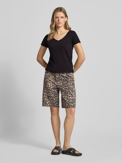 Marc O'Polo DENIM Boxy Fit T-Shirt aus reiner Baumwolle Black 1