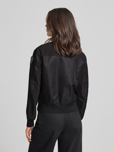 Blauer USA Jack met opstaande kraag model 'CARNY' Zwart - 5