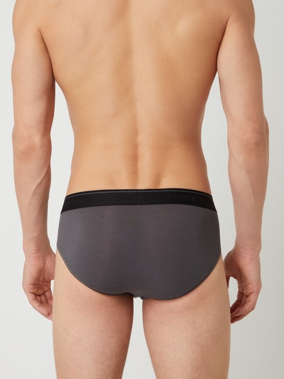 Schiesser Personal Fit Slip mit Stretch-Anteil  Dunkelgrau 4