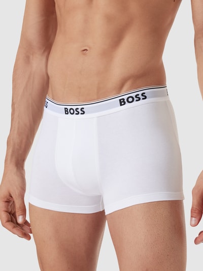 BOSS Boxershort met elastische band met logo in een set van 3 stuks Middengrijs gemêleerd - 3