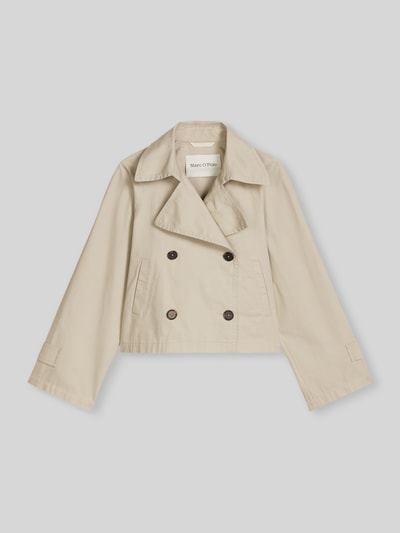 Marc O'Polo Relaxed Fit Trenchjacke aus Baumwolle Beige 2