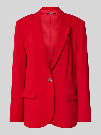 Swing Blazer mit Reverskragen Rot 1