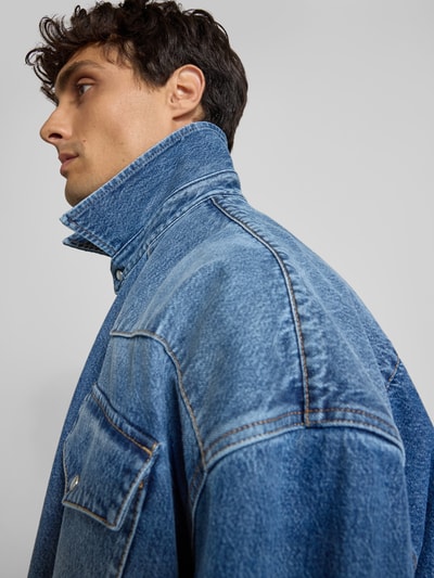 VETEMENTS Jeanshemd in Denim-Optik Jeansblau 3