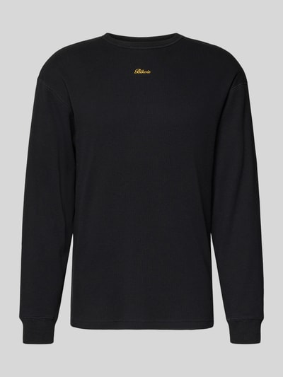 BLKVIS Shirt met lange mouwen en logostitching Zwart - 2