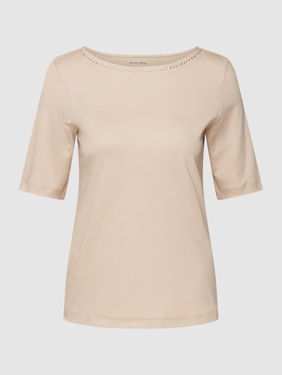 Christian Berg Woman T-Shirt mit Ziersteinbesatz Sand 2