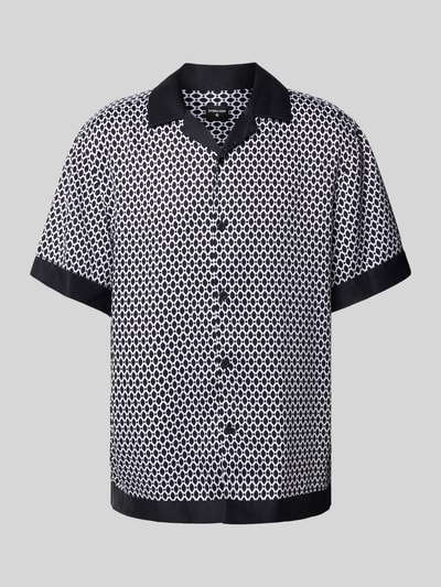 Strellson Regular fit poloshirt van lyocell, model 'CAO' Zwart - 2