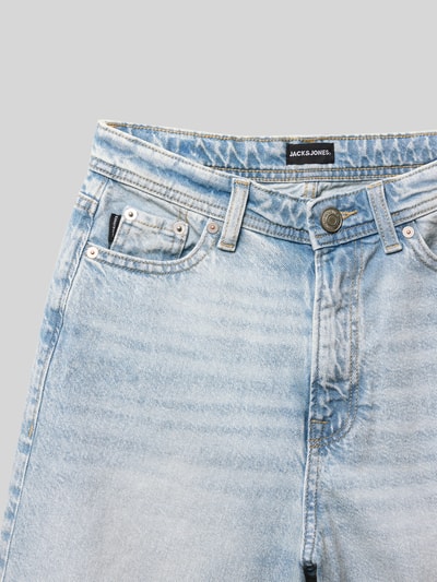 Jack & Jones Szorty jeansowe o kroju extra baggy fit z 5 kieszeniami model ‘RON’ Jasnoniebieski 2