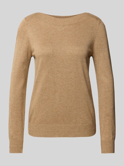 s.Oliver RED LABEL Pullover van viscose-katoenmix  Zand gemêleerd - 2