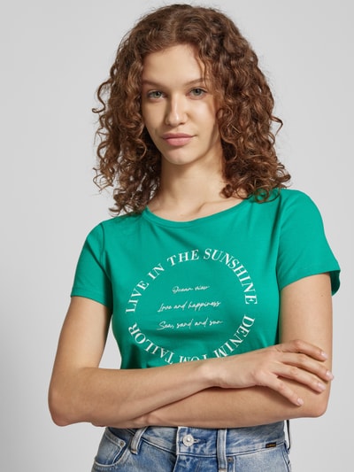 Tom Tailor Denim T-Shirt mit Statement-Print Grass 3