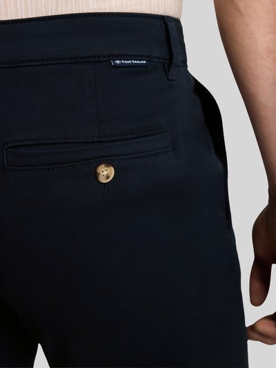 Tom Tailor Straight Fit Chino aus Baumwoll-Mix Marine 3