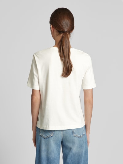 Marc Cain T-Shirt mit Motiv-Print Offwhite 5