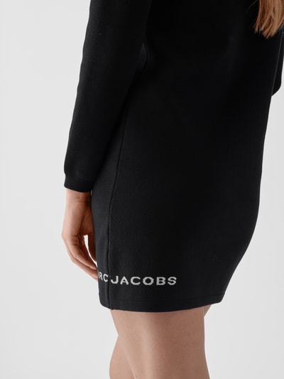 Marc Jacobs Minikleid mit Umlegekragen Black 6