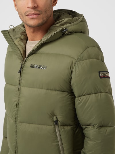 Napapijri Steppjacke mit Wattierung Oliv 3