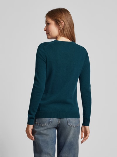 Christian Berg Woman Gebreide pullover met structuurmotief Petrol - 5