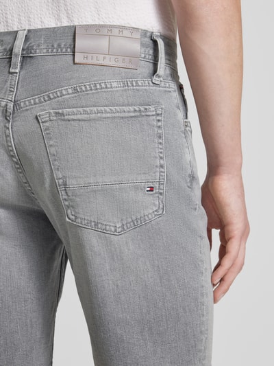 Tommy Hilfiger Jeansshorts mit 5-Pocket-Design Hellgrau 3