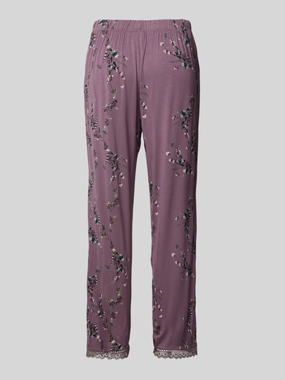 CCDK Copenhagen Pyjamabroek met kant, model 'Jasmin' Mauve - 3