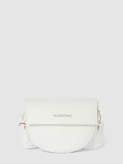 VALENTINO BAGS Handtasche mit Label-Details Modell  'Bigs' Ecru 1