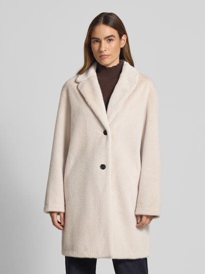 WHITE LABEL Jas met reverskraag Ecru - 4