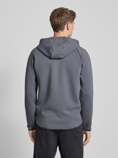 Under Armour Sweatjacke mit Zweiwege-Reißverschluss Modell 'Unstoppable' Anthrazit 5