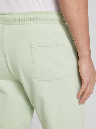 Marc O'Polo Regular Fit Sweatshorts mit Tunnelzug Mint 3