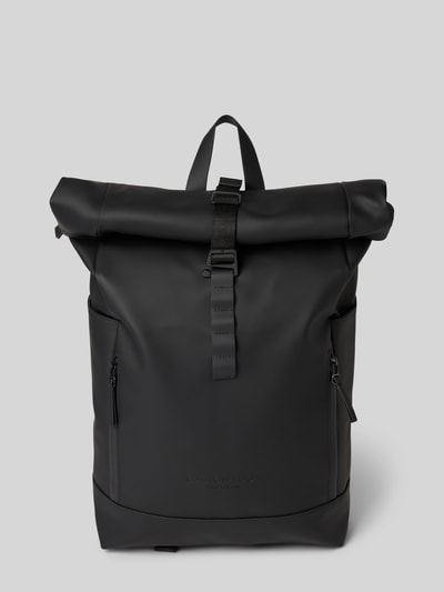 GASTON LUGA Rucksack mit Reißverschlusstaschen Modell 'SPLÄSH 2.0' Black 2