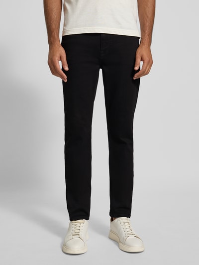 Tommy Hilfiger Slim fit jeans van katoenmix Zwart - 4