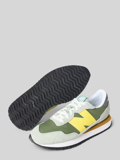 New Balance Sneaker mit echtem Leder Dunkelgruen 4