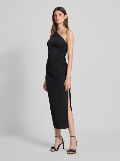 Jake*s Cocktail Cocktailkleid mit One-Shoulder-Träger Black 1