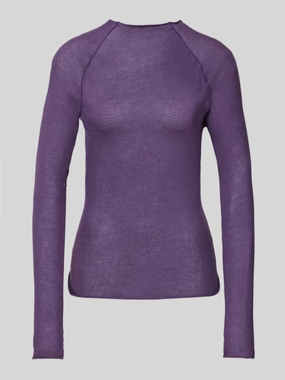 Review Longsleeve mit Stehkragen Purple 2