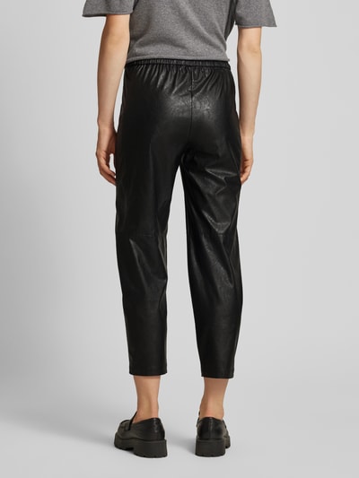 Marc Cain Stoffen broek met elastische band Zwart - 5