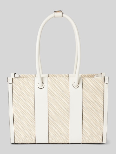 Liu Jo White Handtasche mit Strukturmuster Modell 'TANISHA' Offwhite 4