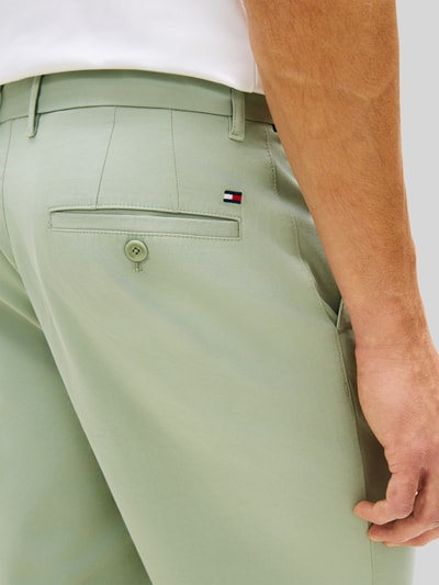 Tommy Hilfiger Chinoshorts aus Baumwoll-Mix Modell 'DOVER' Mint 3
