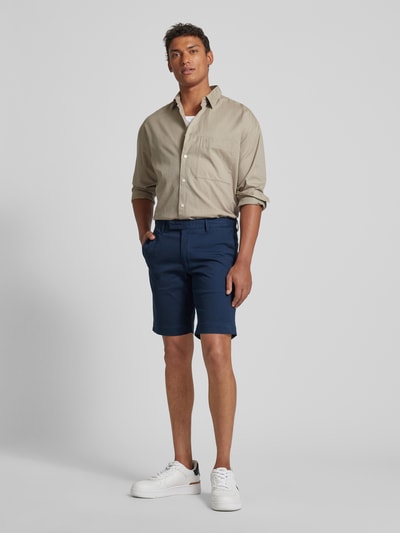 Polo Ralph Lauren Slim Stretch Fit Shorts im unifarbenen Design Marine 1