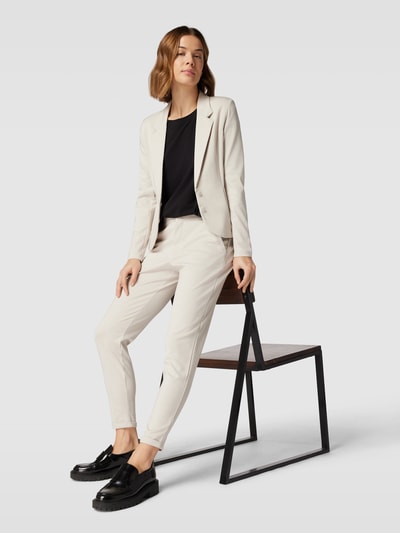 FREE/QUENT Blazer mit Reverskragen Modell 'NANNI' Sand Melange 1