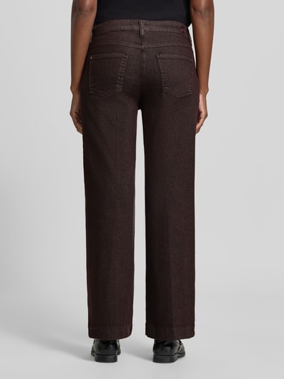 MAC Wide Fit Jeans aus Baumwoll-Mix Modell 'DREAM WIDE' Dunkelbraun 5