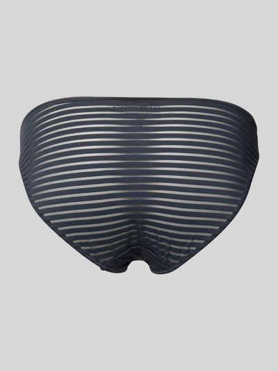 Marc O'Polo Figi z półprzezroczystym wzorem w paski Granatowy 3