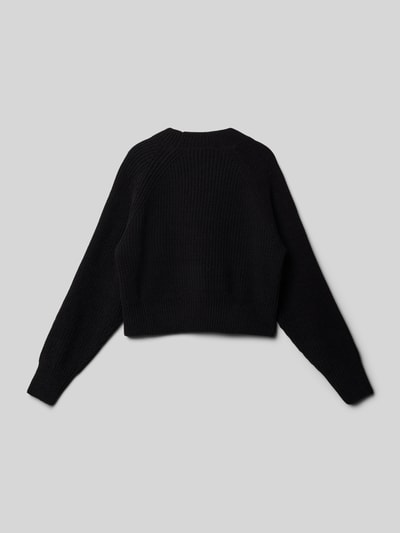 Garcia Strickpullover mit Label-Detail Black 3