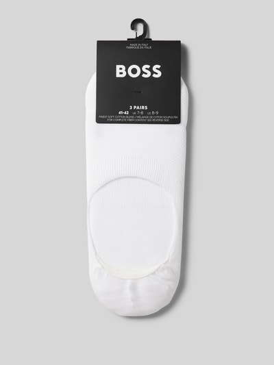 BOSS Füßlinge im 3er-Pack Weiss 3