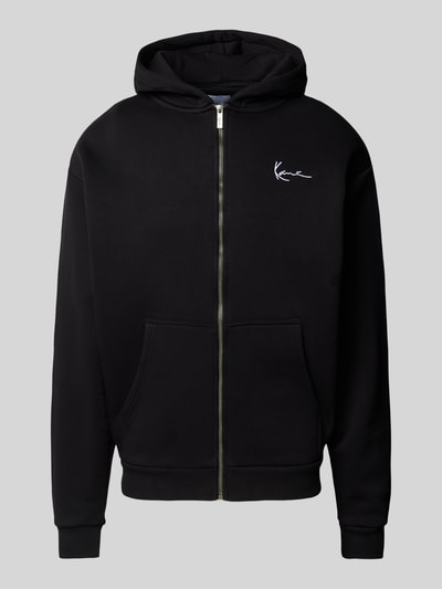 KARL KANI Sweatjacke mit Kapuze Black 2