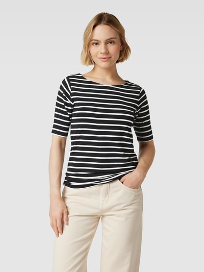 Betty Barclay T-Shirt mit Streifenmuster Black 4